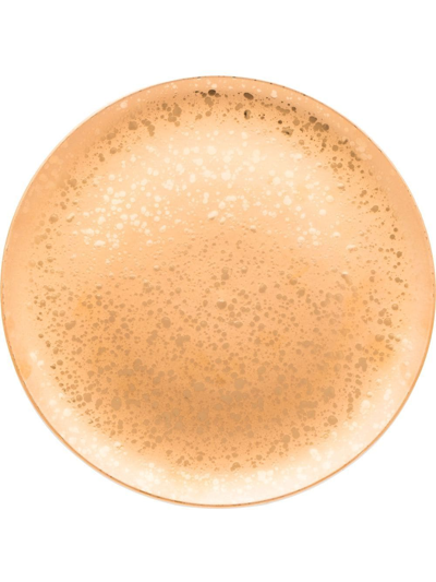 L'objet 32cm Alchimie Charger Bowl In Gold