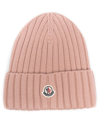 MONCLER LOGO-PATCH BEANIE