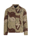 Gallery Dept. Montecito Logo-print Shirt Jacket In Multicolor