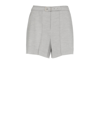 Maison Margiela Womens Grey Acrylic Shorts In Melange Grey