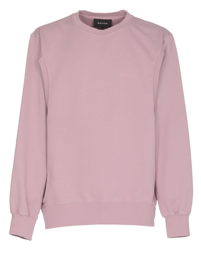 Botter Cut-out Organic Cotton Sweatshirt In Purple