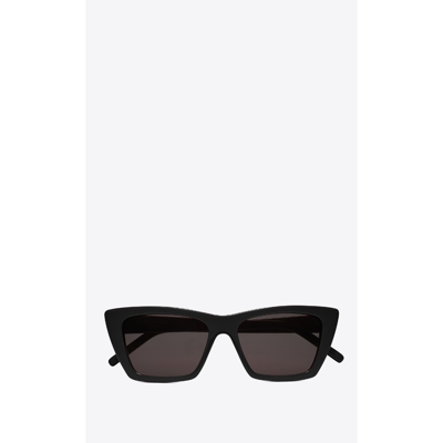 Saint Laurent New Wave Sl 276 Sunglasses In Nero