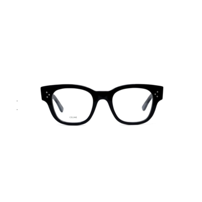 Celine 49mm Square Optical Glasses In Black
