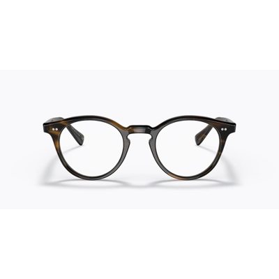 Oliver Peoples Ov5459u Romare Round-frame Acetate Glasses In Black
