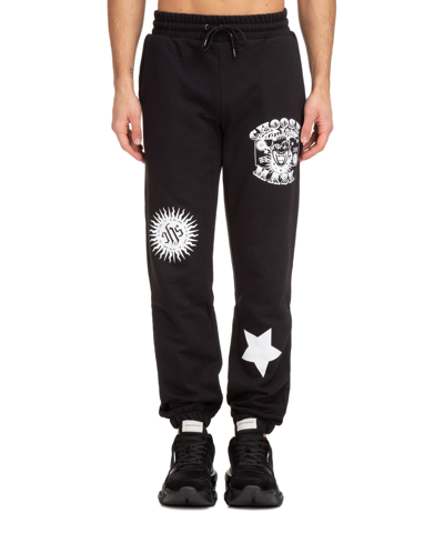Ihs Cotton Sweatpants In Black