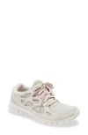 Nike Free Run 2 Sneakers In White In Light Bone/ Light Bone/ Fossil
