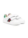 GUCCI NEW ACE TOUCH-STRAP SNEAKERS