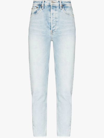 Re/done '90s High-rise Jeans In Blue