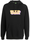 Kidsuper Logo-print Cotton Hoodie In Black