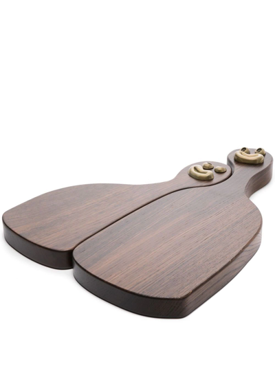 L'objet X Haas Brothers Serving Boards In 褐色