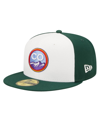 NEW ERA MEN'S NEW ERA WHITE COLORADO ROCKIES CITY CONNECT 59FIFTY FITTED HAT