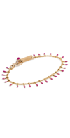 Isabel Marant Chain Bracelet In Fuchsia