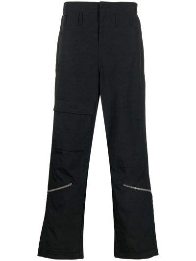 424 Straight-leg Cargo Trousers In Black