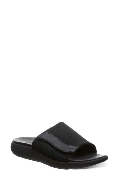 Strole Relaxin Slide Sandal In Black