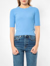 Amendi The Dreamer Ribbed Top In Lavendel Blue