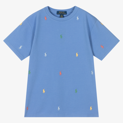Polo Ralph Lauren Teen Boys Blue Logo T-shirt