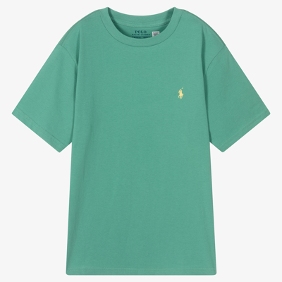 Polo Ralph Lauren Teen Boys Green Logo T-shirt