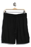 90 Degree By Reflex Zip Pocket Knit Shorts In Black