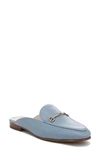 Sam Edelman Women's Linnie Tailored Mules Women's Shoes In Aspen Sky Leather