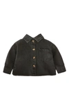 Ashmi And Co Babies' Brooklyn Denim Jacket In Black