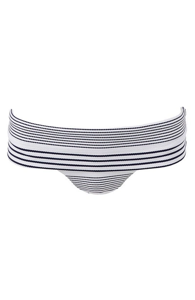 Melissa Odabash Brussels Bikini Bottoms In Pique Stripe