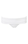 Melissa Odabash Brussels Bikini Bottoms In Mazy White