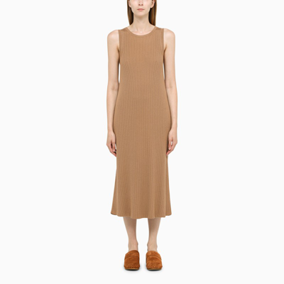 Chloé Brown Knitted Dress