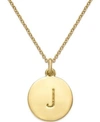 Kate Spade 'one In A Million' Initial Pendant Necklace In J
