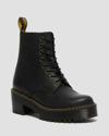 DR. MARTENS' SHRIVER HI WOMEN'S WYOMING LEATHER HEELED BOOTS