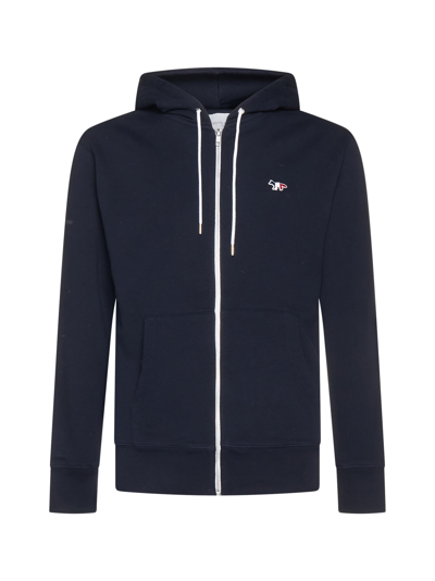Maison Kitsuné Fleece In Navy