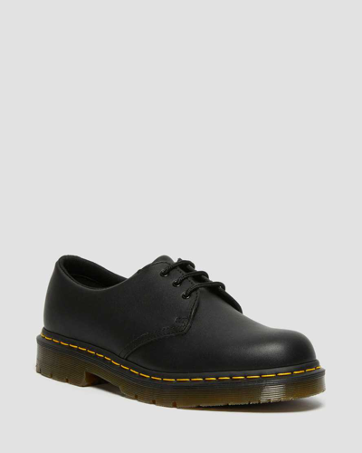 Dr. Martens 1461 Slip Resistant Leather Oxford Shoes In Black