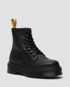 Dr. Martens' Dr. Martens Jadon Vegan Ii Mono Platform Boots In Schwarz