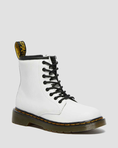 DR. MARTENS' JUNIOR 1460 LEATHER LACE UP BOOTS