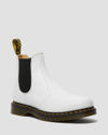 DR. MARTENS' 2976 YELLOW STITCH SMOOTH LEATHER CHELSEA BOOTS