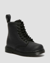 Dr. Martens' Toddler 1460 Faux Fur Lined Boots In Black