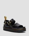 DR. MARTENS' LEDER VEGANE VOSS RIEMEN SANDALEN