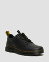 Dr. Martens Reeder Wyoming Leather Utility Shoes In Schwarz