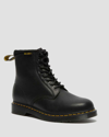 Dr. Martens' Dr. Martens 1460 Bex Combat Boots In Black Leather In Schwarz