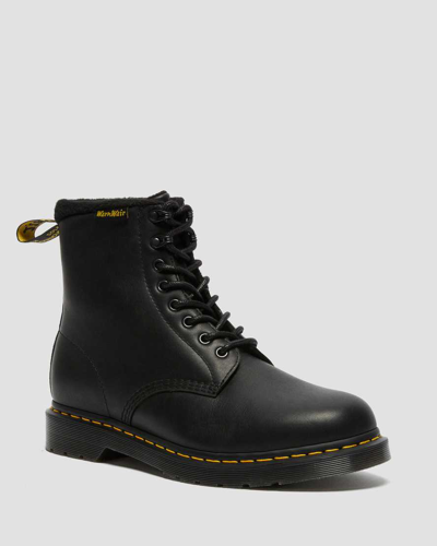 DR. MARTENS' 1460 PASCAL WARMWAIR LEATHER LACE UP BOOTS