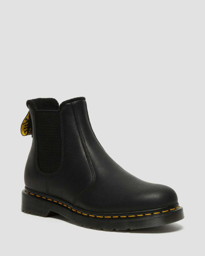Dr. Martens' 2976 Warmwair Leather Chelsea Boots In Schwarz