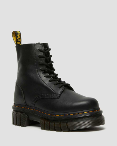 DR. MARTENS' DAMEN NAPPA LEDER AUDRICK NAPPA LUX PLATEAU STIEFELETTEN