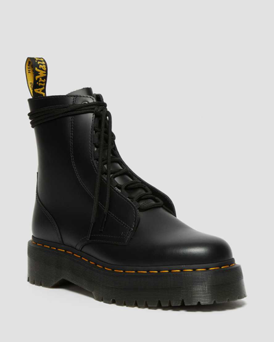 Dr. Martens' Jarrick Smooth Leather Platform Boots In Black