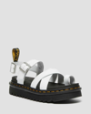 DR. MARTENS' WOMEN'S AVRY HYDRO LEATHER STRAP SANDALS