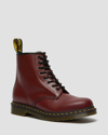 Dr. Martens' Dr.martens Smooth Boots In Cherry Color Leather In Rot