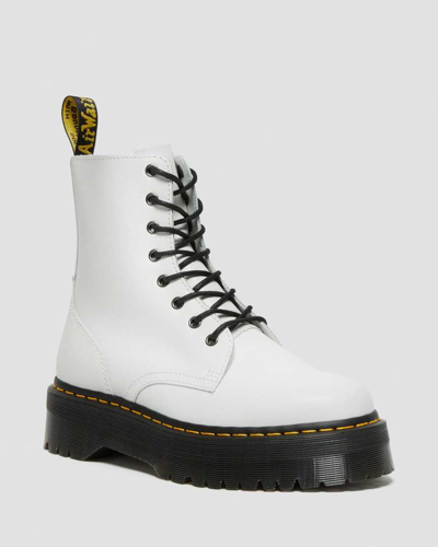 DR. MARTENS' JADON BOOT SMOOTH LEATHER PLATFORMS