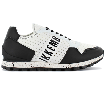 Pre-owned Bikkembergs Fender Men's Sneaker Fashion Shoes Sneakers Leisure New In White Bke109306