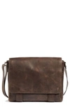 Frye 'logan' Messenger Bag - Brown In Slate
