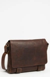 Frye 'logan' Messenger Bag In Antique Dark Brown