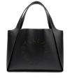 Stella Mccartney Stella Mc Cartney Stella Logo Tote Bag In Black