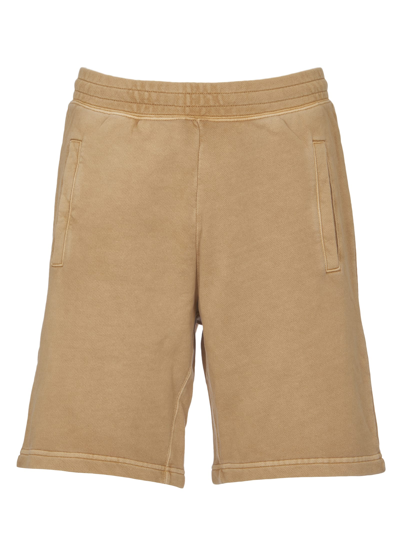 Carhartt Nelson Sweat Shorts In Brown Garment Dyed